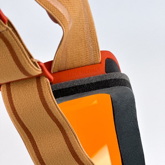 Chloé CH0072S 003 – Matte Rust Ski Mask Goggles Orange/Blue Multilayer ZEISS - Picture 5 of 10